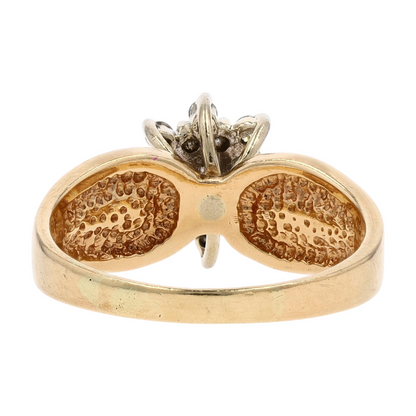 1 ctw 14K Two-Tone Gold Diamond Fashion Ring
