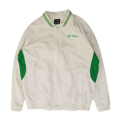 White Color Block Active Jacket