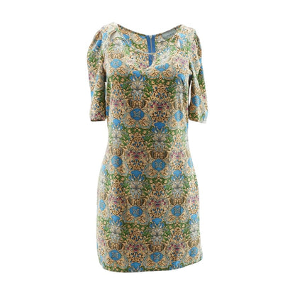Multi Floral Midi Dress