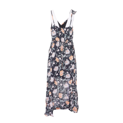 Black Floral Maxi Dress
