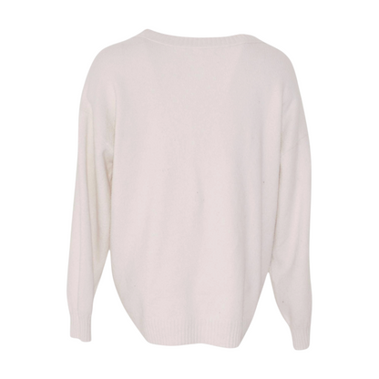 Beige Cardigan Sweater