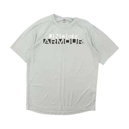 Gray Solid Active T-Shirt