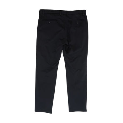 Black Solid Dress Pants