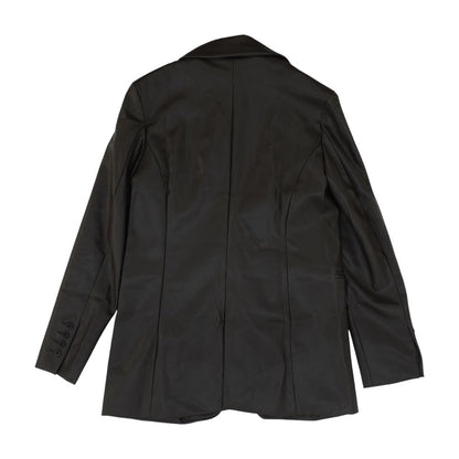 Brown Solid Blazer