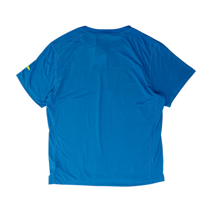 Blue Solid Active T-Shirt