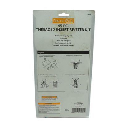 Threaded Insert Riveter Kit