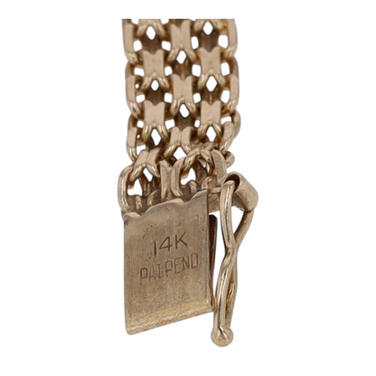 14K Yellow Gold Chain Bracelet