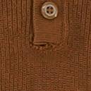 Brown Solid Pullover Sweater