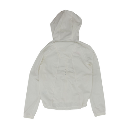 White Solid Active Jacket