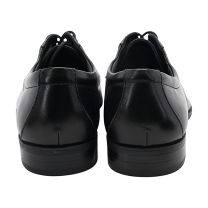 Black Lace-Up Dress Shoes