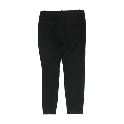 Black Solid Pants
