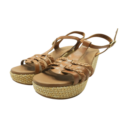 Ava Wedge Sandal Leather Platform Comfort