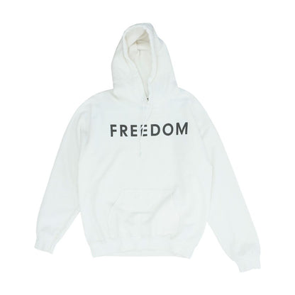 White Hoodie Pullover