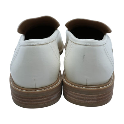 Ivory Loafer Flats