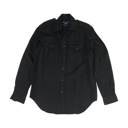 Black Button Down