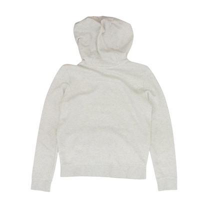 Gray Solid Hoodie Pullover