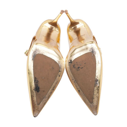 Gold Pump Heels