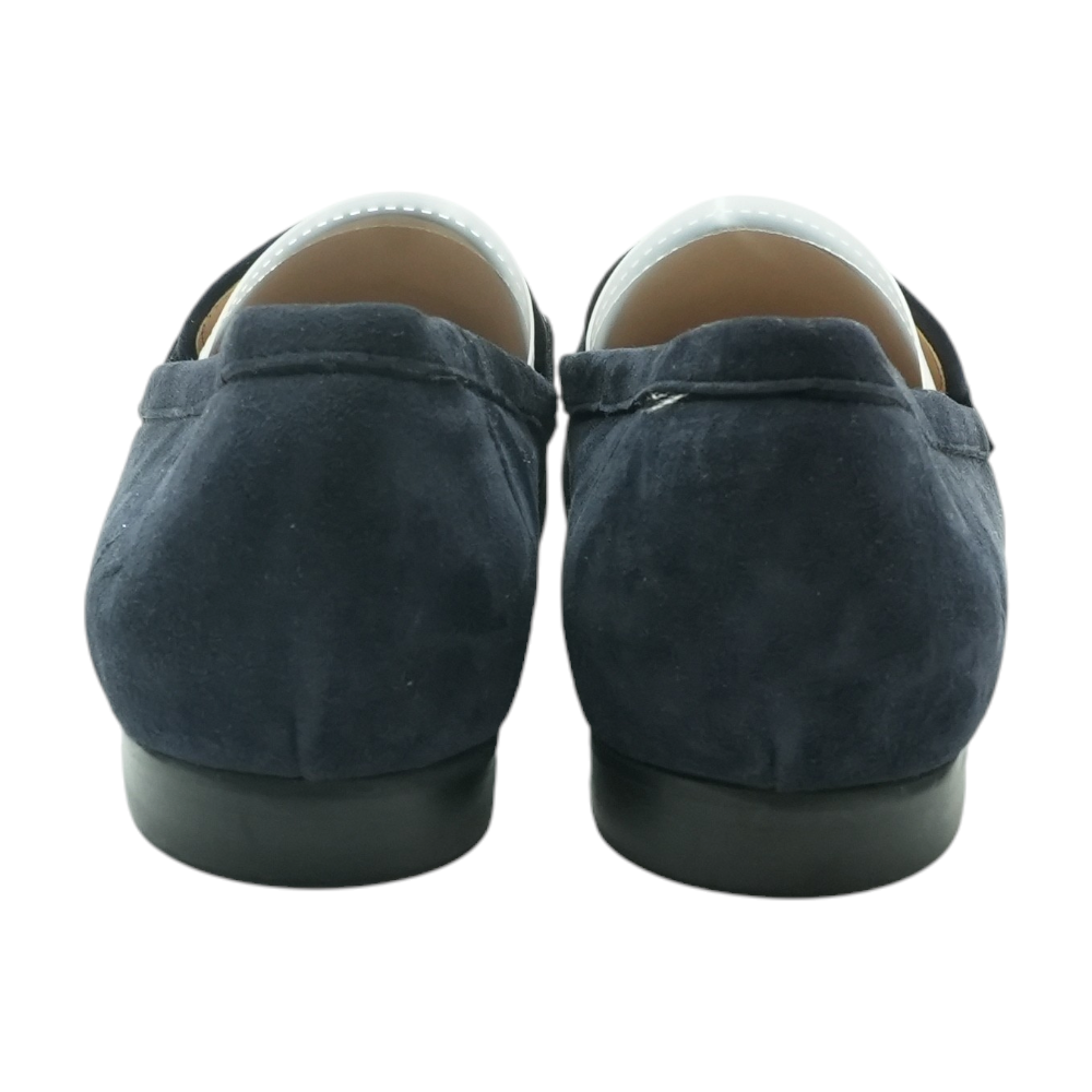 Navy Slip-On Flats