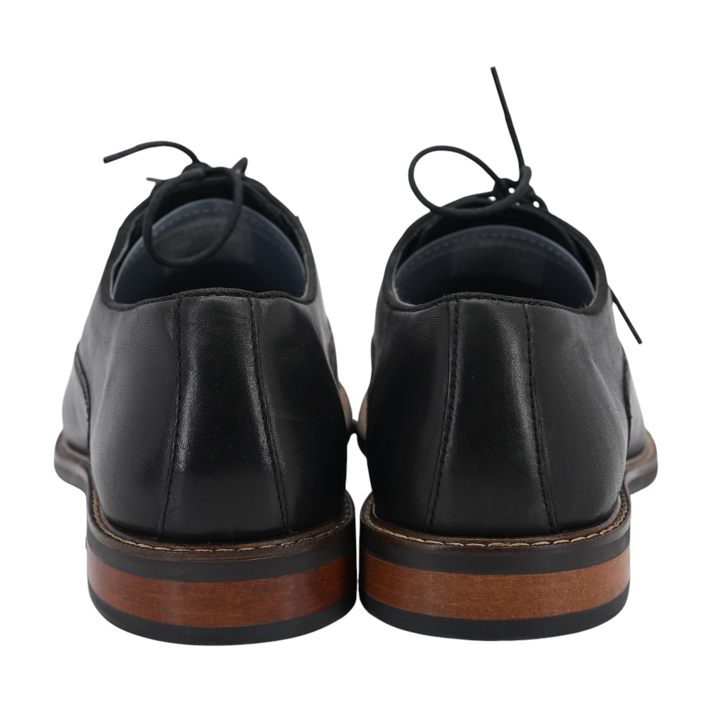 Black Lace-Up Dress Shoes