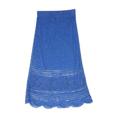 Blue Maxi Skirt