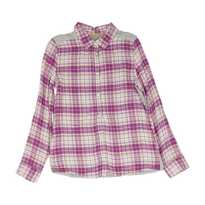 Purple Plaid Button Down
