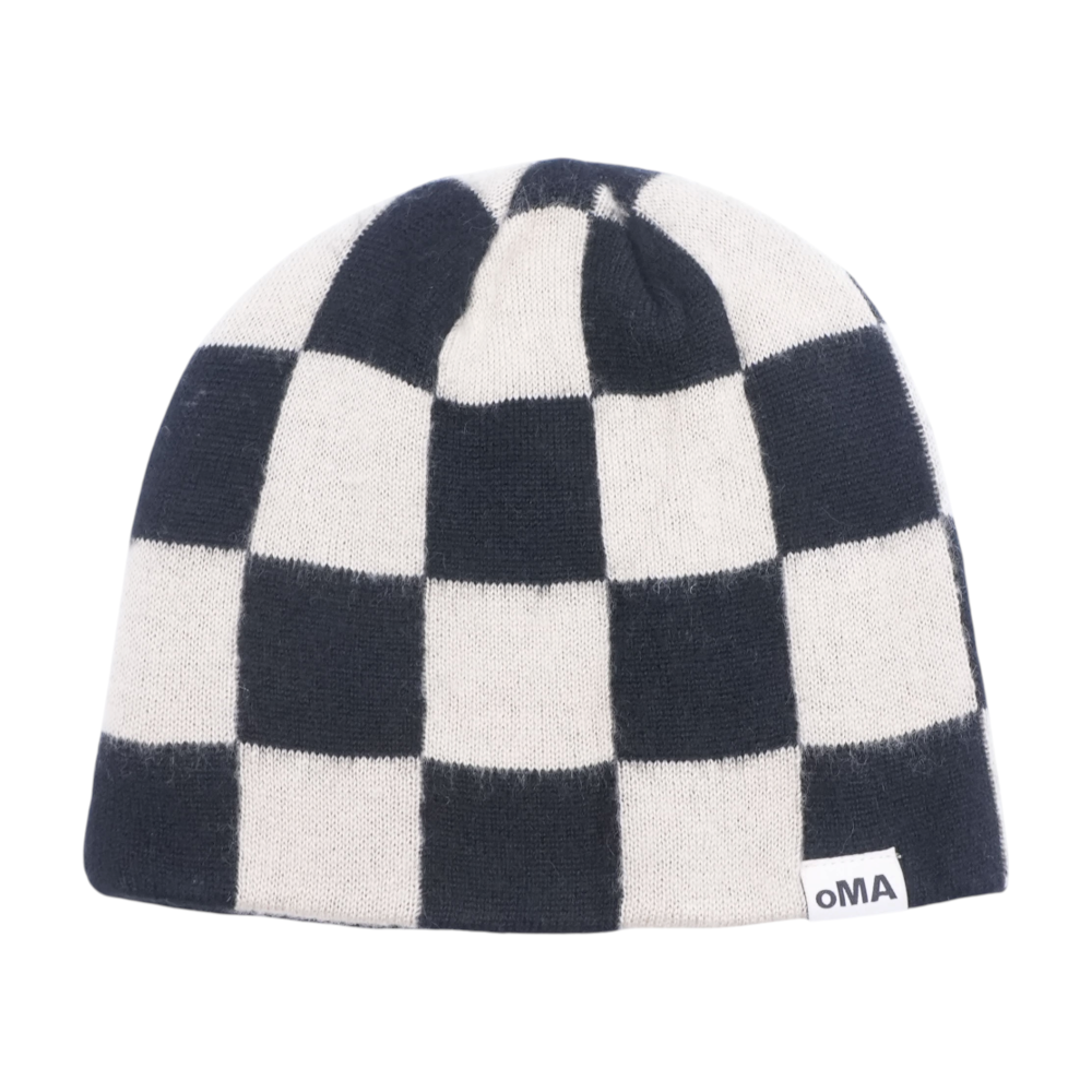 oMA Beige Beanie – Image 2