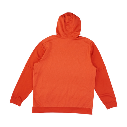 Red Washington Nationals Solid Hoodie Pullover