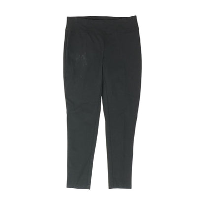 Black Solid Dress Pants