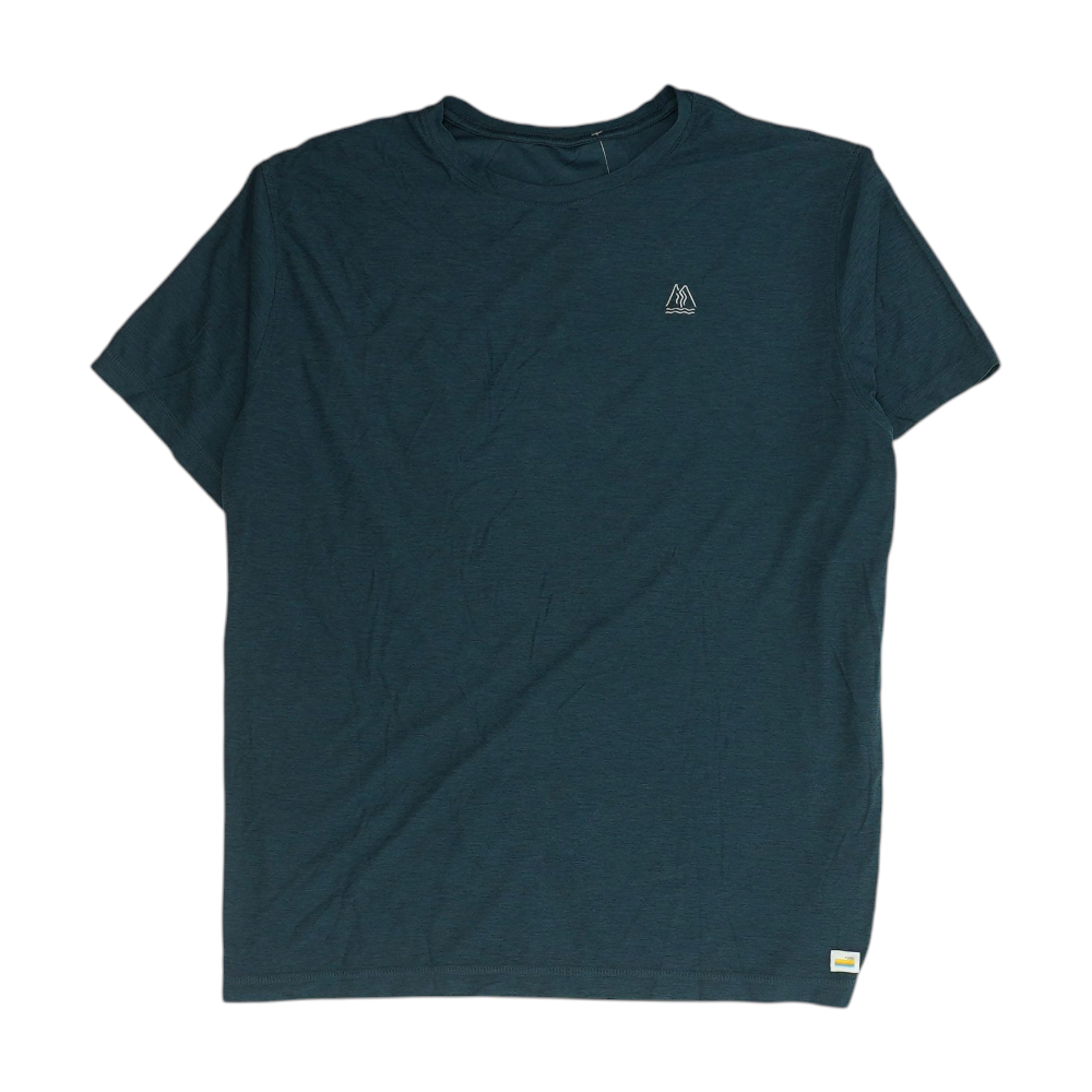 Teal Solid Active T-Shirt