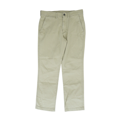 Beige Regular Pants