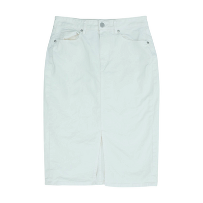 White Midi Skirt