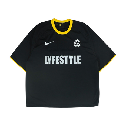 Men's Black Short Sleeve Jersey