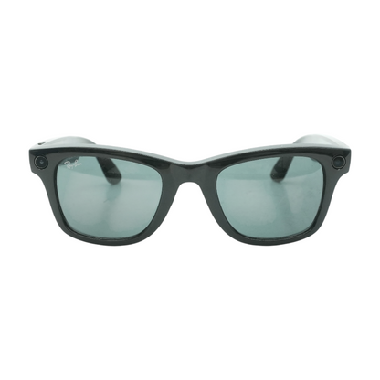 Black Meta Wayfarer Smart Glasses