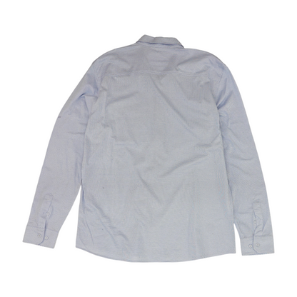 Blue Check Long Sleeve Button Down