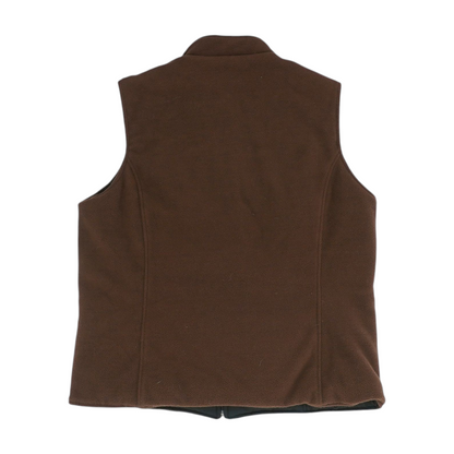 Brown Solid Vest