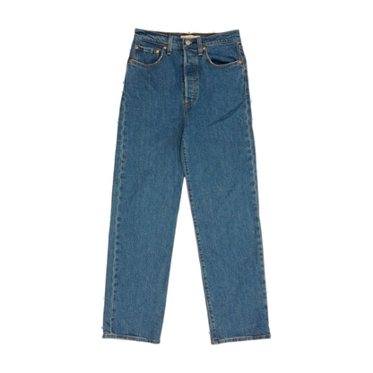 Blue Straight Jeans