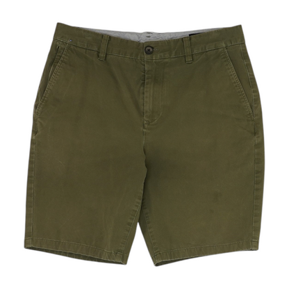 Olive Chino Shorts