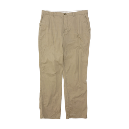 Beige Regular Pants