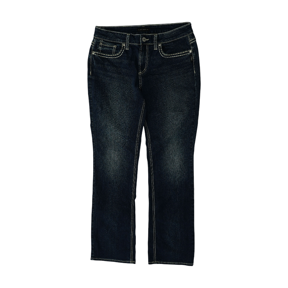 Blue Bootcut Jeans