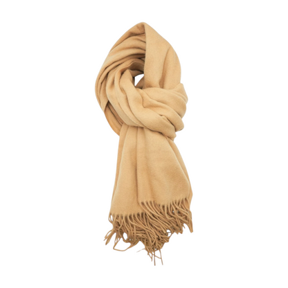 Tan Wool Scarf