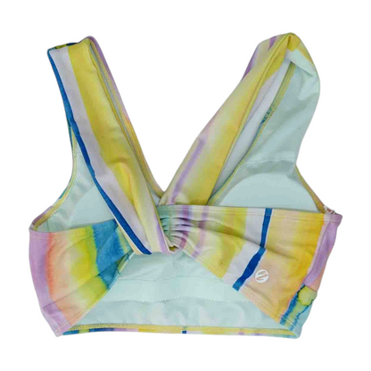 Multi Striped Swim Top