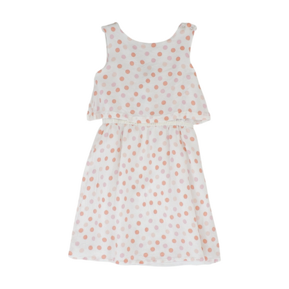 White Polka Dot Dress