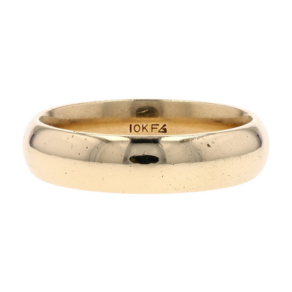 10K Yellow Gold Band Ring