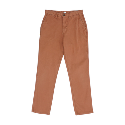 Brown Straight Pants