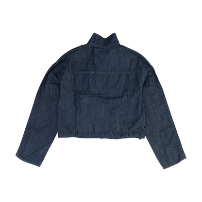Blue Solid Active Jacket