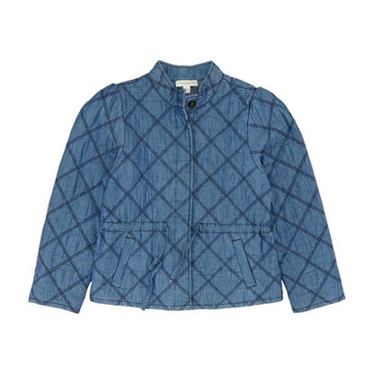 Blue Solid Jacket