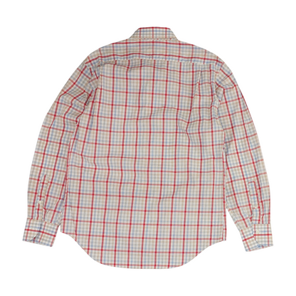 Multi Check Long Sleeve Button Down