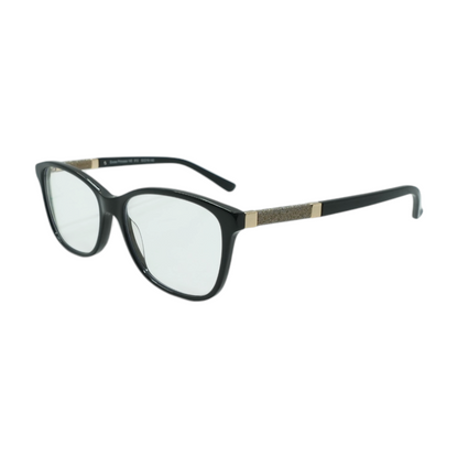 Black Exces Princess Square Prescription Eyewear