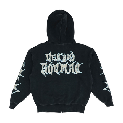 Black Graphic Jacket