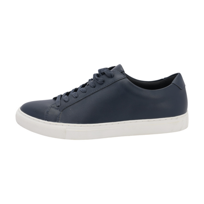 Navy Lace-Up Casual Shoes